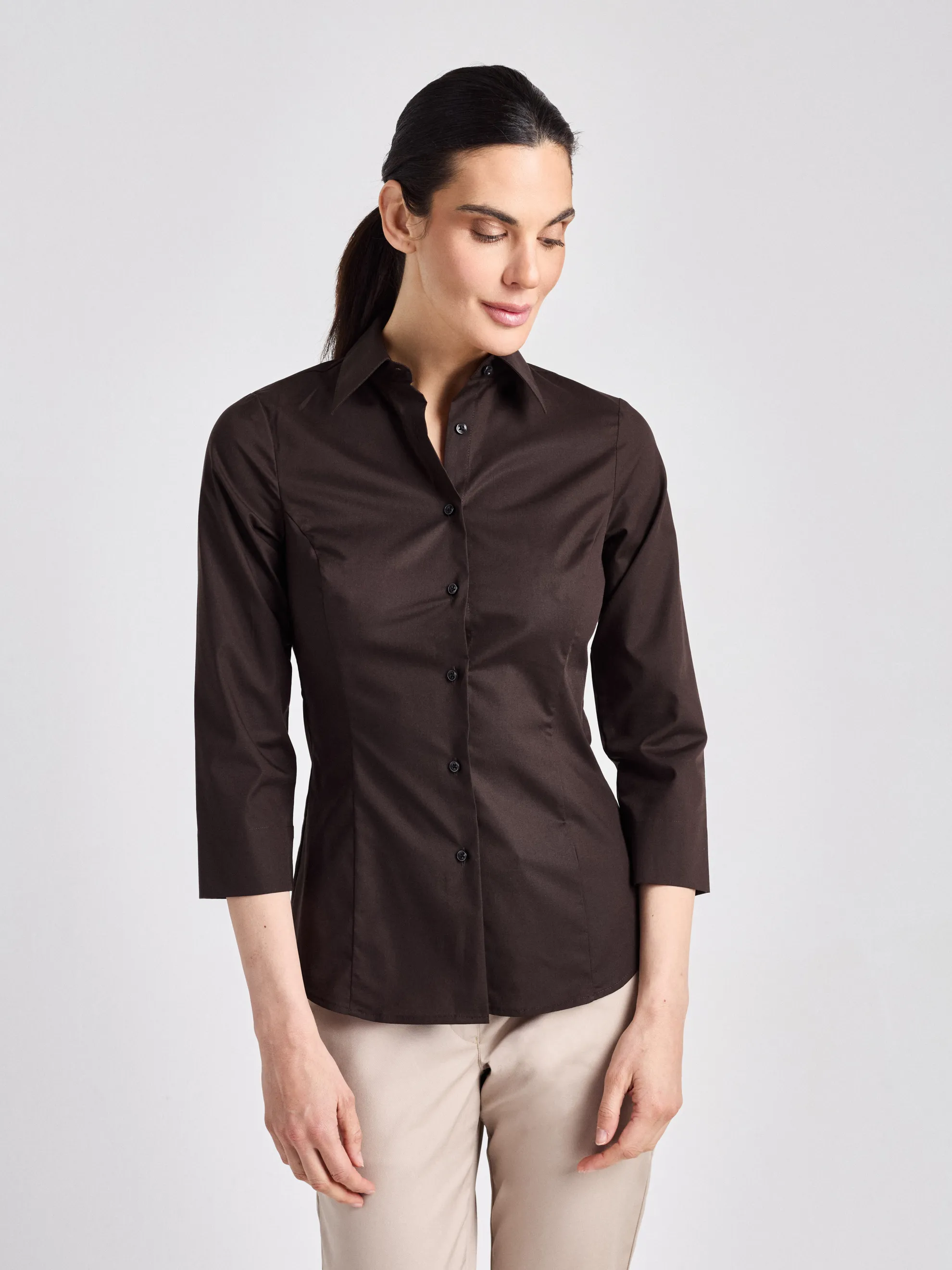 Ferrara Lady - Bluse - chocolate